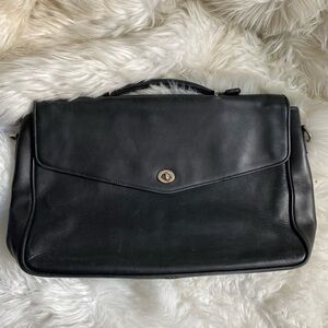 Black Leather Handbag
